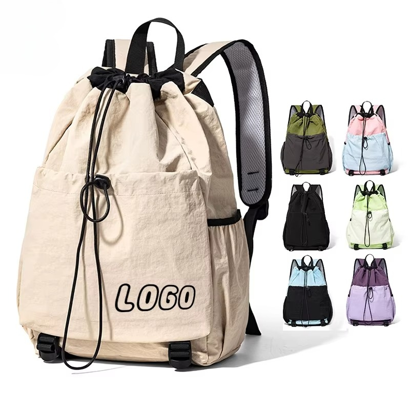 Badminton Logo - Zaino Sportivo con Logo Personalizzato, Borsa